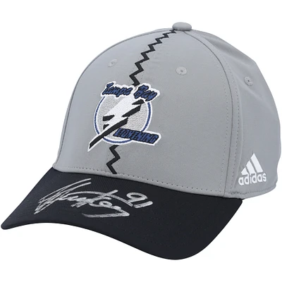 Steven Stamkos Tampa Bay Lightning Autographed 2022-23 adidas Reverse Retro Cap 