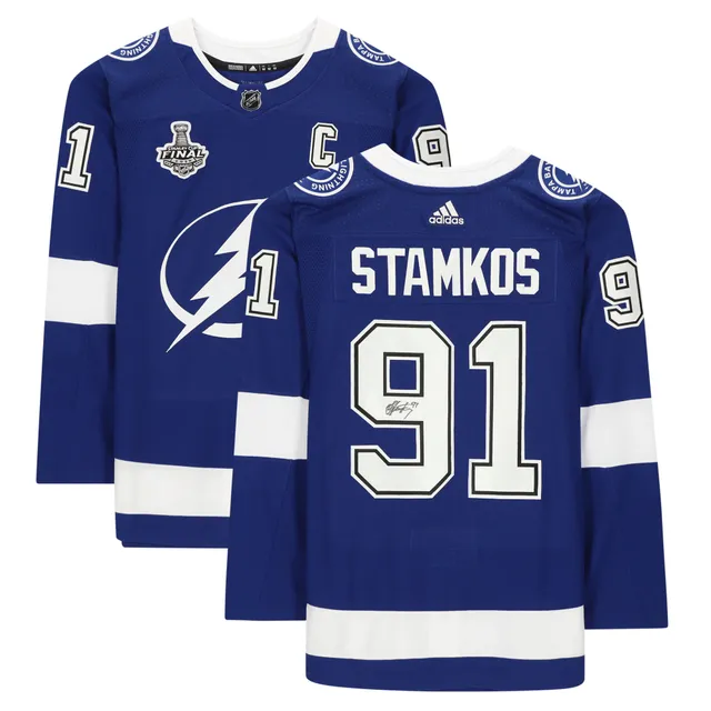 Lids Steven Stamkos Tampa Bay Lightning Fanatics Authentic Autographed  Black Alternate Adidas Authentic Jersey