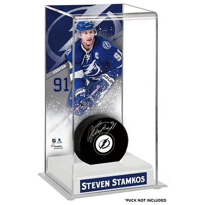 Steven Stamkos Tampa Bay Lightning Deluxe Grand étui pour rondelle de hockey