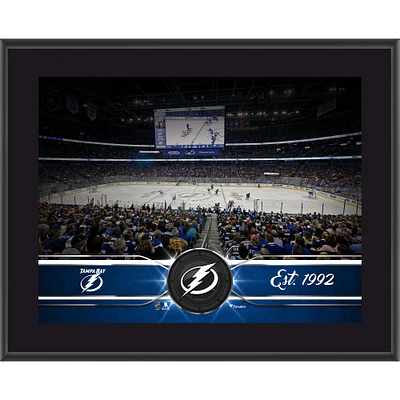 Plaque d'équipe sublimée Tampa Bay Lightning 10,5" x 13"