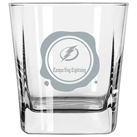 Lightning de Tampa Bay 14oz. Verre à l'ancienne avec tampon de givre