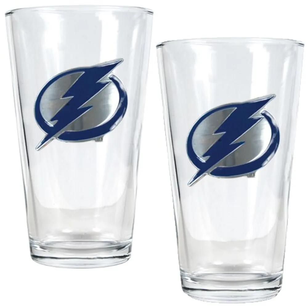 Lids Tampa Bay Lightning 16oz. Pint Glass Set | The Shops at Willow Bend