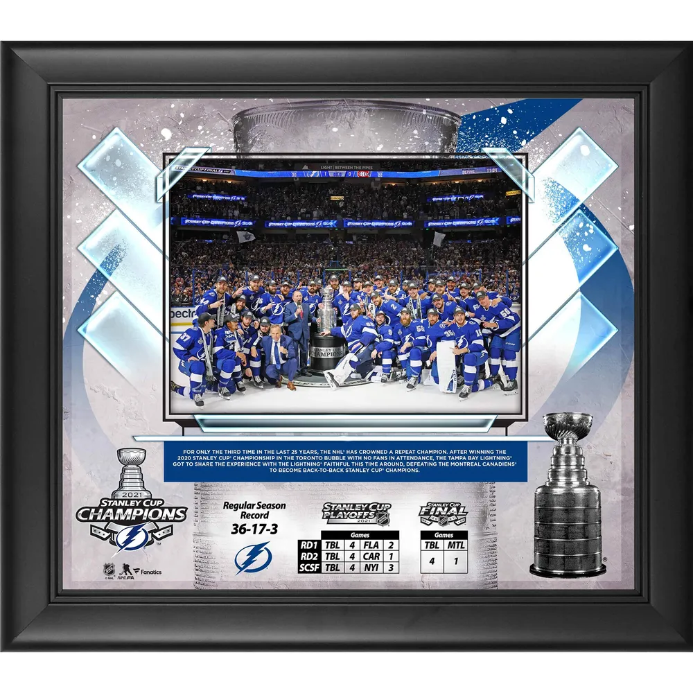 Lids Tampa Bay Lightning Fanatics Authentic 2021 Stanley Cup