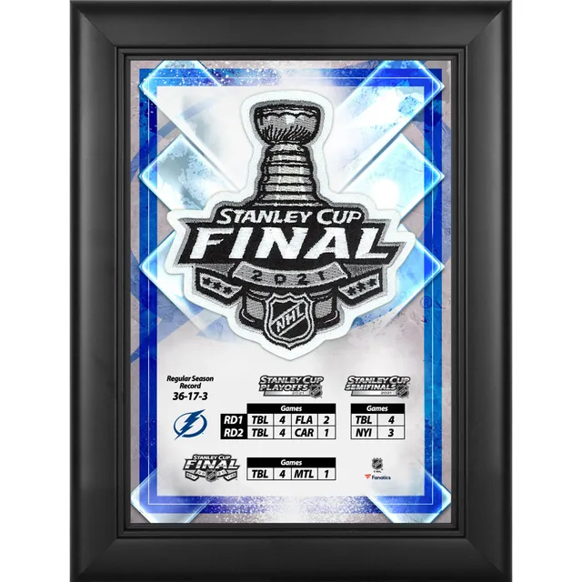 Tampa Bay Lightning Fanatics Authentic 2021 Stanley Cup Champions Black  Framed Jersey Display Case