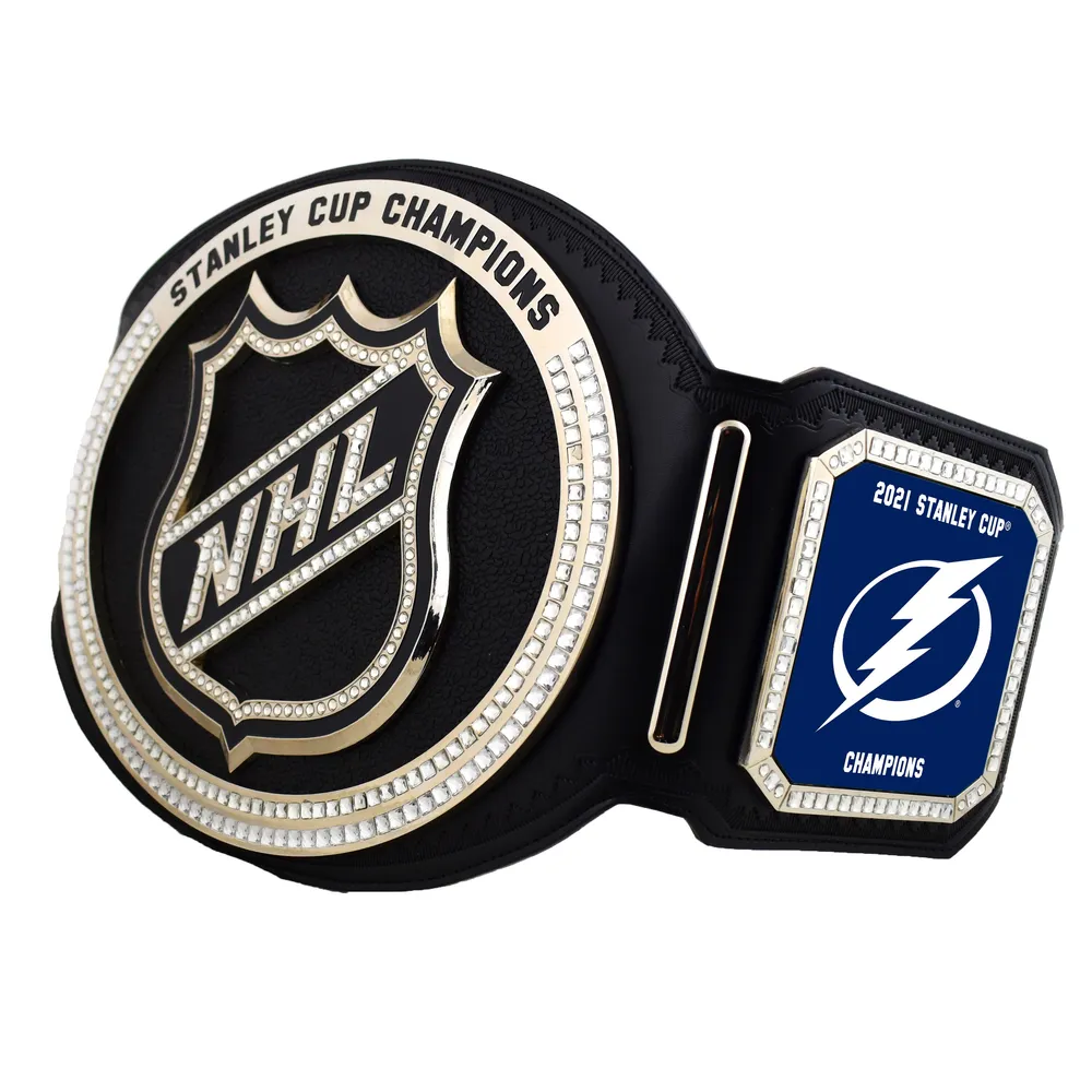 Tampa Bay Lightning 2021 Stanley Cup Champions Locker Room Victor Keepsakes  Belt