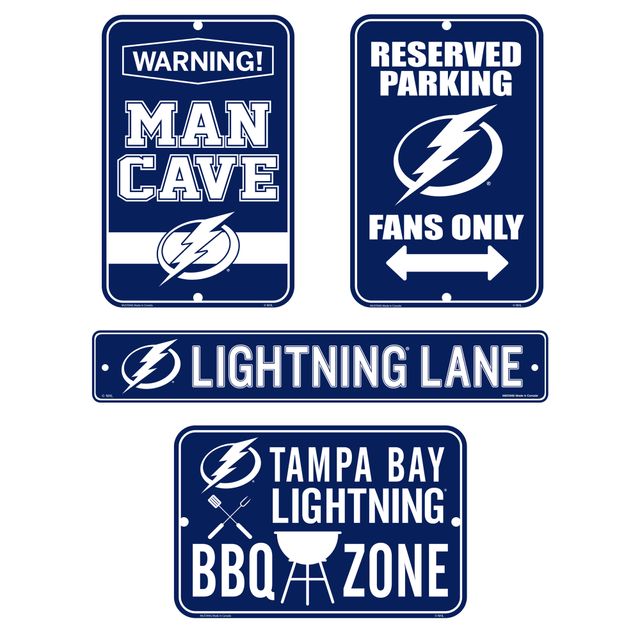 Mustang Drinkware Tampa Bay Lightning - 4-Piece Fan Sign Set | Metropolis  at Metrotown