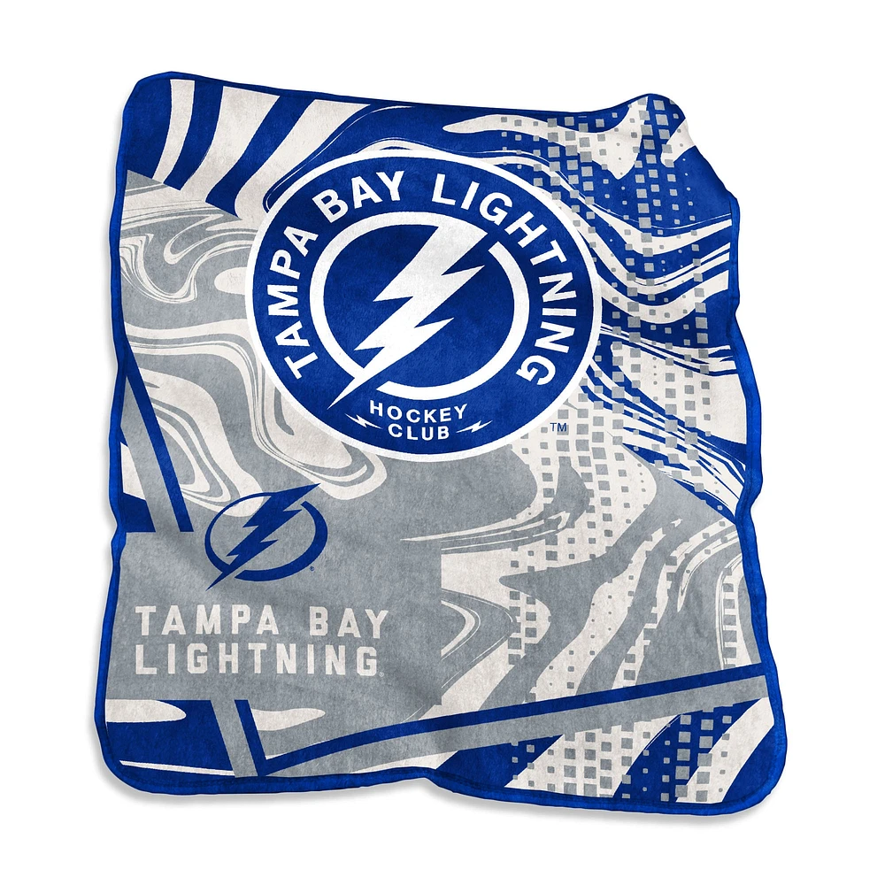 Couverture Raschel 50" x 60" du Lightning de Tampa Bay