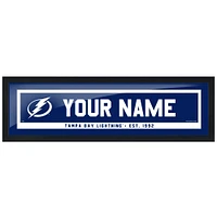 Tampa Bay Lightning - Cadre photo personnalisé 6'' x 22''