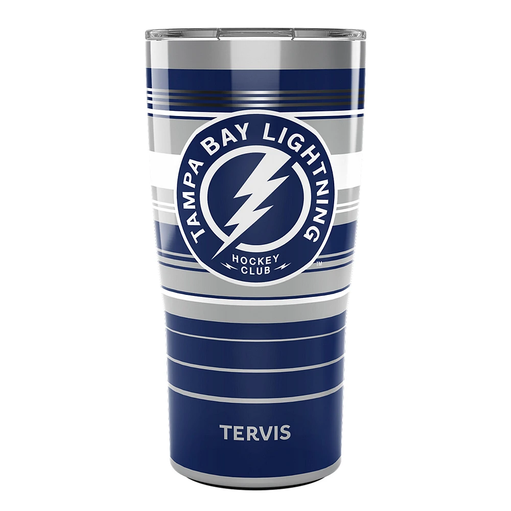 Tervis Lightning de Tampa Bay 20oz. Gobelet en acier inoxydable à rayures Hype