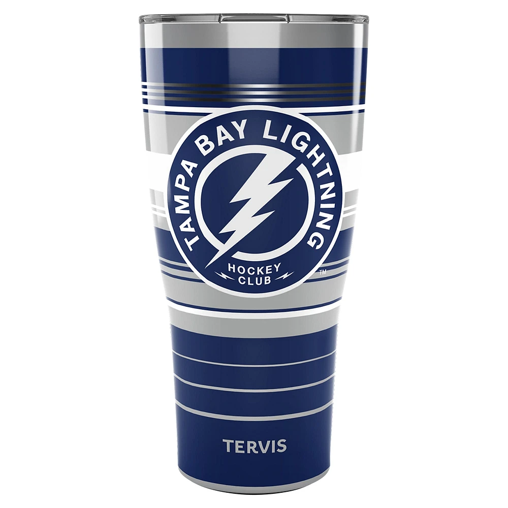 Tervis Lightning de Tampa Bay 30oz. Gobelet en acier inoxydable à rayures Hype