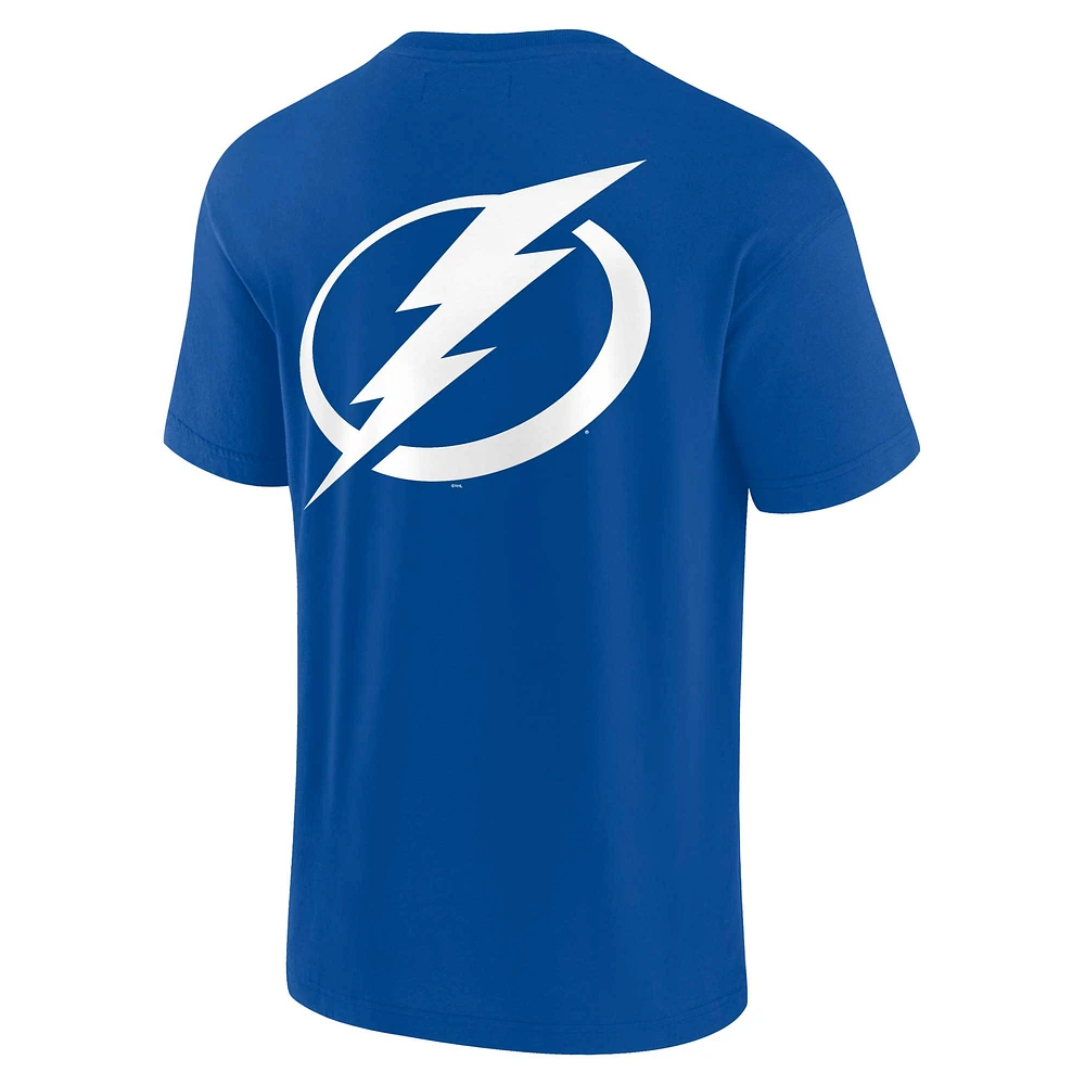 T-shirt unisexe Fanatics Royal Tampa Bay Lightning Elements super doux à manches courtes