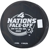 Victor Hedman Tampa Bay Lightning Autographed Team Sweden 4 Nations Face-Off Hockey Puck