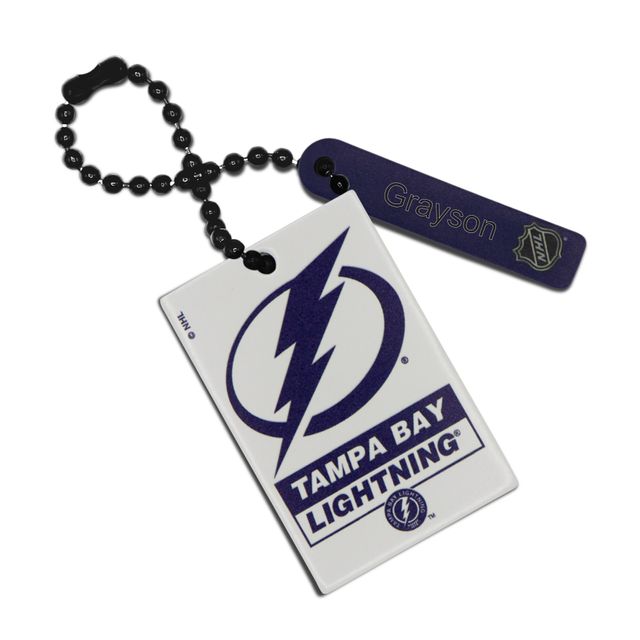 Leather Treaty Keychain Loop - St. Louis Blues