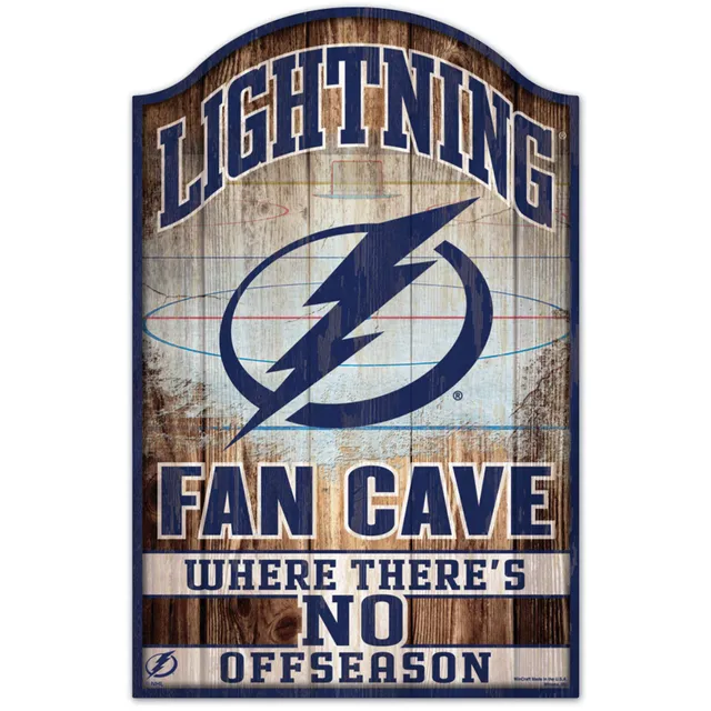 Tampa Bay Lightning 47 Leaner Fan Sign