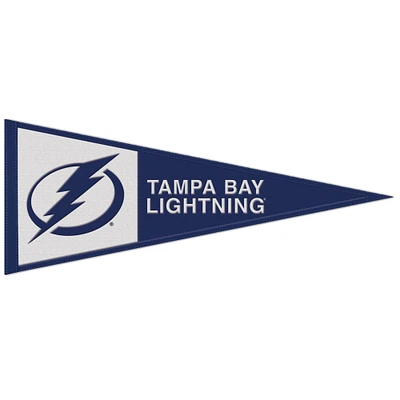 WinCraft Tampa Bay Lightning 13" x 32" Wool Primary Logo Pennant