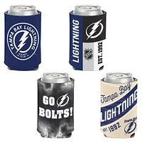 WinCraft Tampa Bay Lightning 4-Pack 12oz. Can Cooler Set