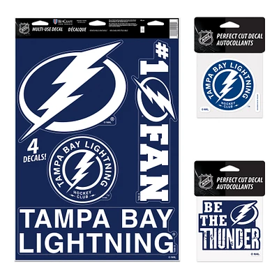 Pack de décalcomanies WinCraft Tampa Bay Lightning