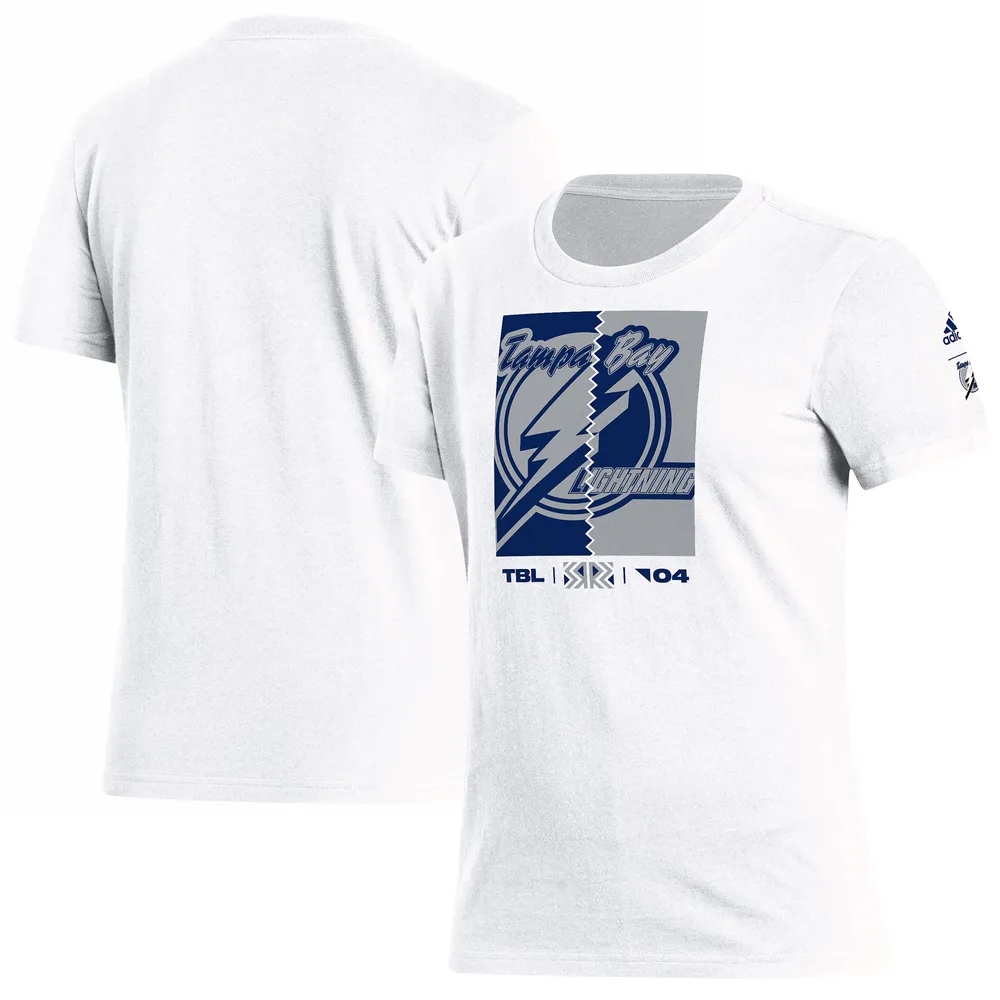 Lids Tampa Bay Lightning adidas Women's Reverse Retro 2.0 Playmaker T-Shirt  - White