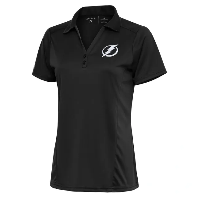 Lids Cleveland Browns Antigua Women's Sleeveless Tribute Polo - Charcoal