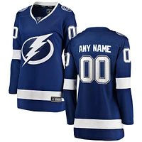 Women's Fanatics Blue Tampa Bay Lightning Breakaway - Custom Jersey