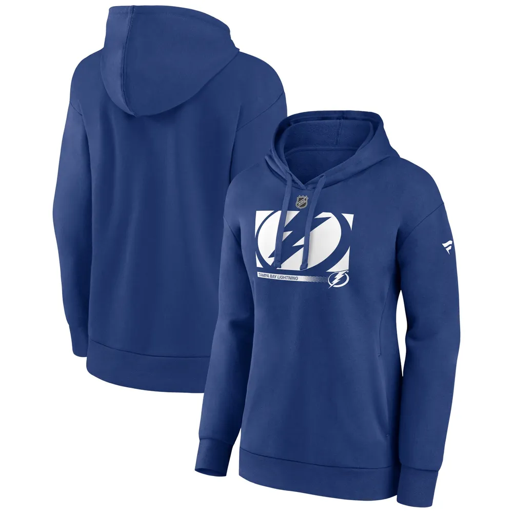 Lids Tampa Bay Lightning Fanatics Branded Women's Authentic Pro Core  Collection Secondary Logo V-Neck Pullover Hoodie - Blue | The Shops at  Willow Bend