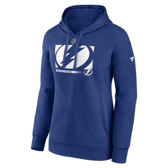 Tampa Bay Lightning Youth Authentic Pro Secondary Logo Long Sleeve T-Shirt  - Blue