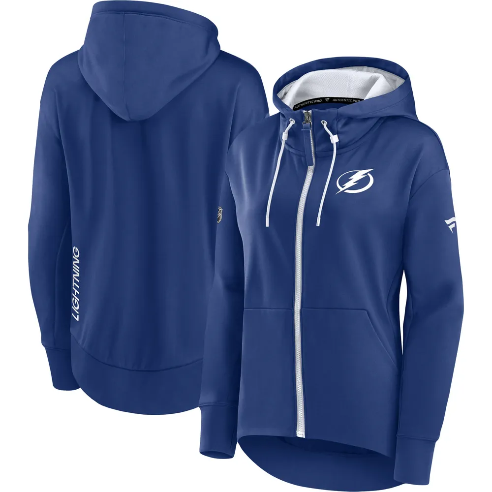 Men's Tampa Bay Lightning Fanatics Branded Blue Authentic Pro Long