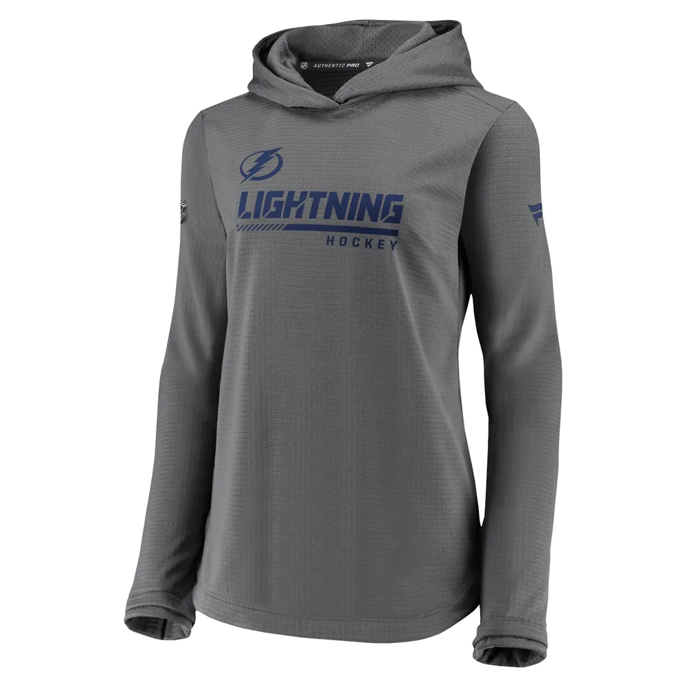 Tampa Bay Lightning Fanatics Branded Authentic Pro Fleece Full Zip