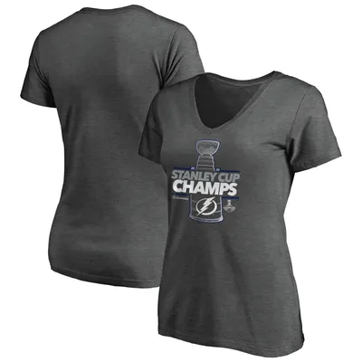 Men's Fanatics Branded Gray Tampa Bay Rays 2020 American League Champions Locker Room T-Shirt