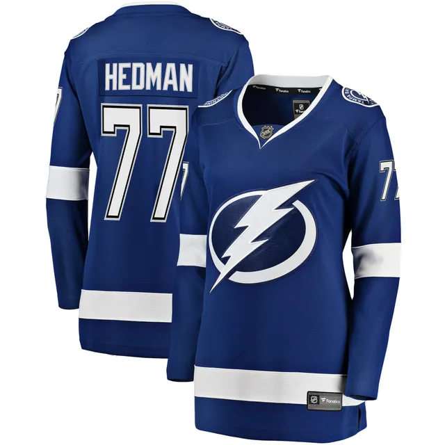 Victor Hedman Tampa Bay Lightning Autographed White Adidas