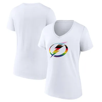 Fanatics Women's Branded Steven Stamkos White Tampa Bay Lightning Special  Edition 2.0 Name and Number V-Neck T-shirt