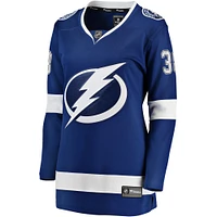 Maillot de joueur échappé à domicile Fanatics Brandon Hagel bleu Tampa Bay Lightning pour femmes