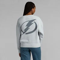 Sweat-shirt à capuche Fanatics gris Tampa Bay Lightning Elements Flow pour femme