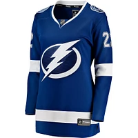 Maillot de joueur échappé à domicile bleu du Lightning Tampa Bay pour femmes, Oliver Bjorkstrand, Fanatics