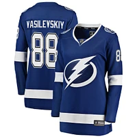 Women's Fanatics Tampa Bay Lightning Blue Andrei Vasilevskiy Breakaway Player Jersey