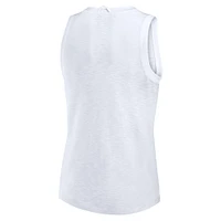 Débardeur Fanatics blanc Tampa Bay Lightning pour femme