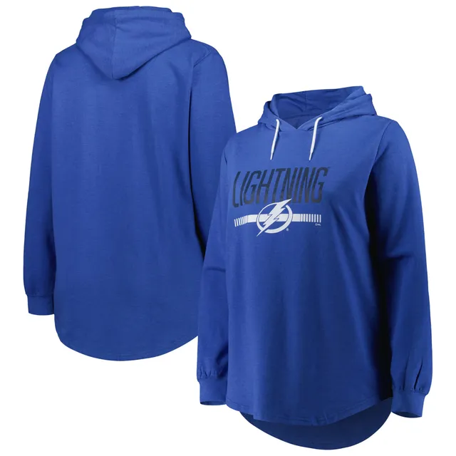 Lids Tampa Bay Lightning adidas Skate Lace AEROREADY Pullover Hoodie - Blue
