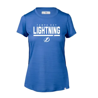 Tampa Bay Lightning Levelwear Women's Lux Underline T-Shirt - Heather Royal