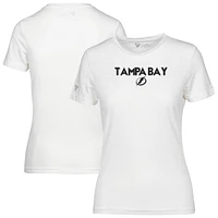 Women's Levelwear  White Tampa Bay Lightning Maddox City Capsule T-Shirt