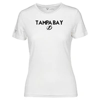 Women's Levelwear  White Tampa Bay Lightning Maddox City Capsule T-Shirt