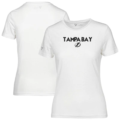 Women's Levelwear  White Tampa Bay Lightning Maddox City Capsule T-Shirt