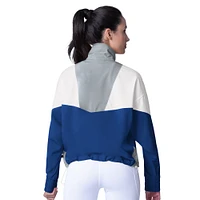 Veste zippée Tessa pour femme MSX by Michael Strahan Royal/Gris du Lightning de Tampa Bay