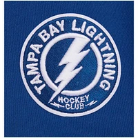 Women's Pro Standard Blue Tampa Bay Lightning Classic Chenille Pullover Hoodie