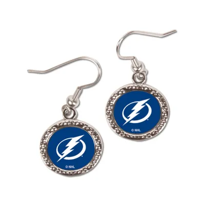 Tampa Bay Lightning WinCraft Women's Round Dangle Earrings