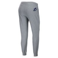 Women's WEAR by Erin Andrews Heather Gray Tampa Bay Lightning Logo Pullover Hoodie & Pants Sleep Set