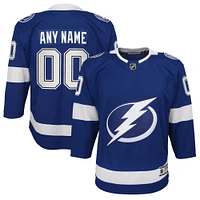Youth Blue Tampa Bay Lightning 2020/21 Home - Custom Premier Jersey