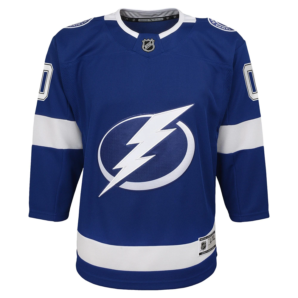 Youth Blue Tampa Bay Lightning 2020/21 Home - Custom Premier Jersey