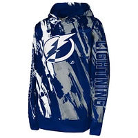 Sweat à capuche bleu pour jeunes Tampa Bay Lightning Master Snipe