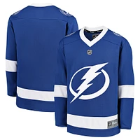 Maillot vierge de réplique à domicile du Lightning Tampa Bay bleu Fanatics pour jeunes