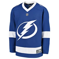 Maillot vierge de réplique à domicile du Lightning Tampa Bay bleu Fanatics pour jeunes